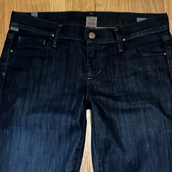Citizens of Humanity | Ava low rise straight leg denim dark wash jeans Women 27 - Picture 2 of 9